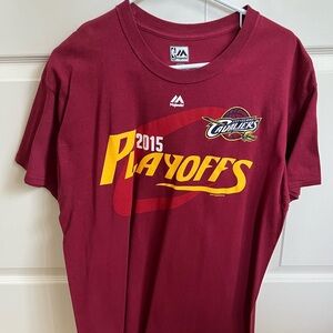 2015 Cleveland caveliers playoffs tshirt size L